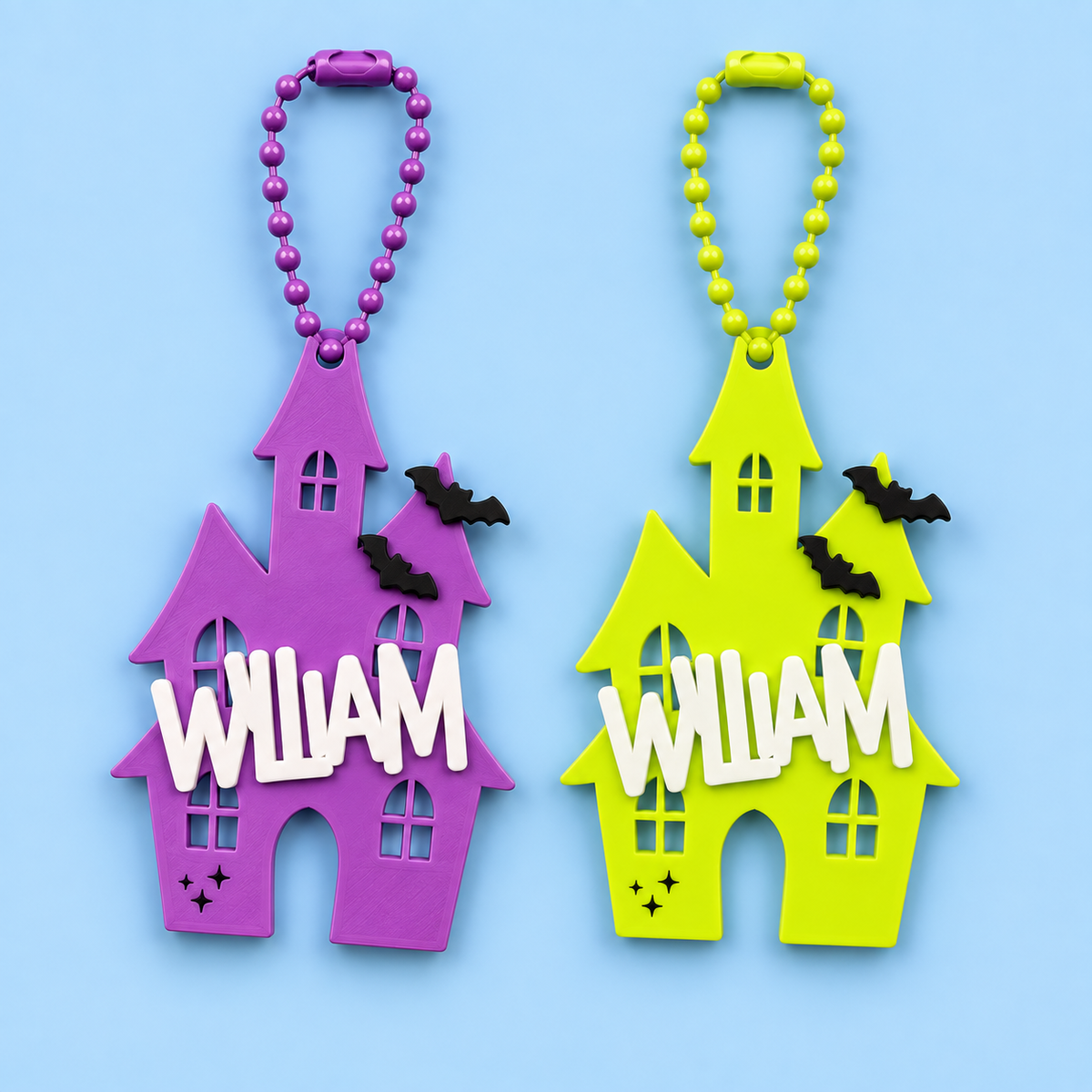 Personalised Halloween Keychains