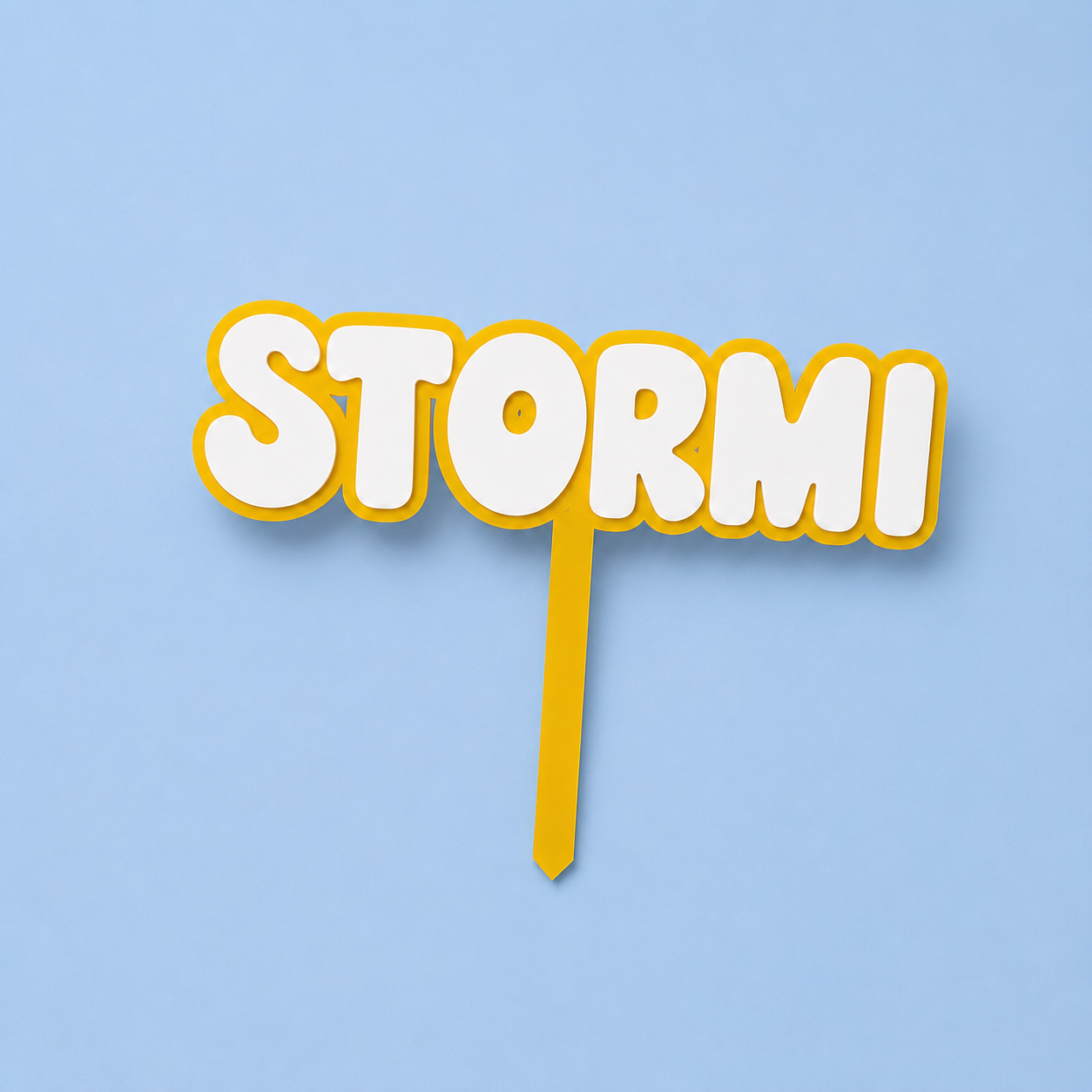 Personalised Name Cake Topper