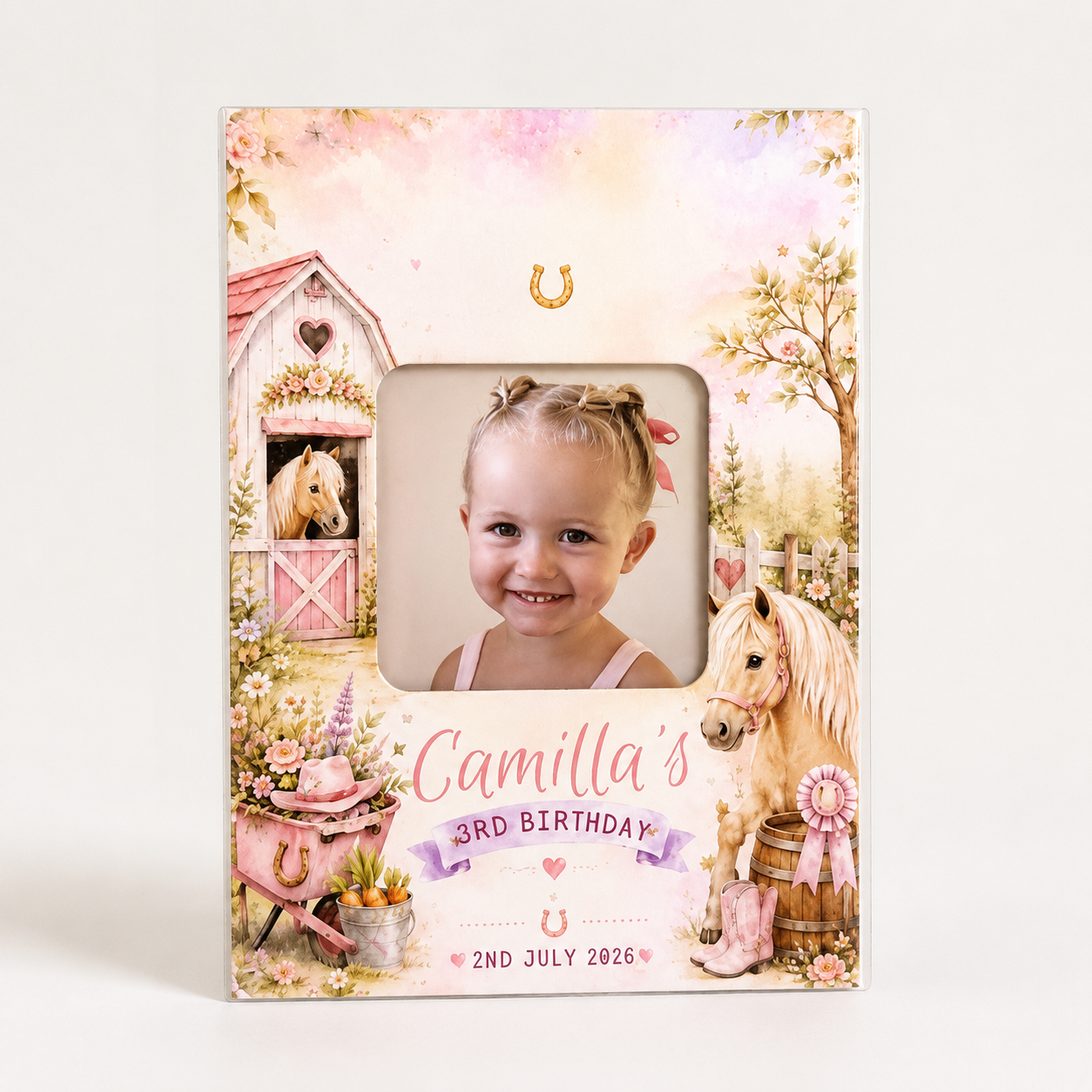 Personalised Birthday Photo Magnets