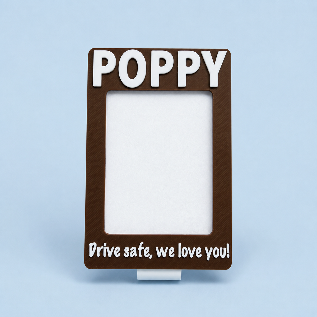 Personalised Car Visor Photo Clip