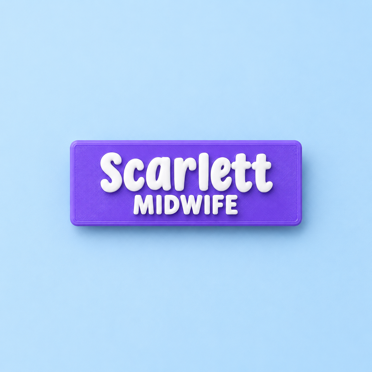 Personalised Name Badge